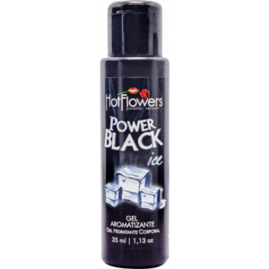 Power Black Ice – Gel 35ml Hot Flowers – Gel aromatizante prolonga os prazeres