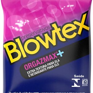 Preservativo Orgazmax com 3 Unidades, Blowtex