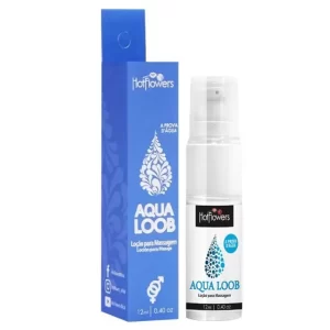 Lubrificante Siliconado Aqua Loob 12ml Hot Flowers