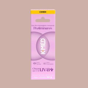 Gel de Massagem K-Med Chupa Que é de Uva 40g