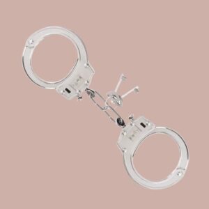 Algema de Metal Cromada Reforçada