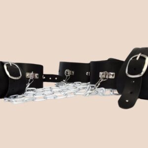 Algema, Bracelete e Tornozeleira com Corrente