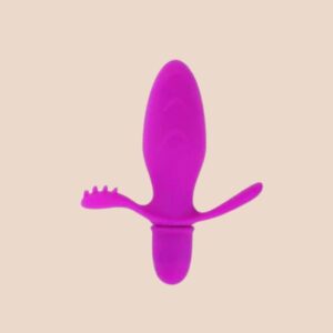 Plug Anal com 10 Modos de Vibração em Silicone