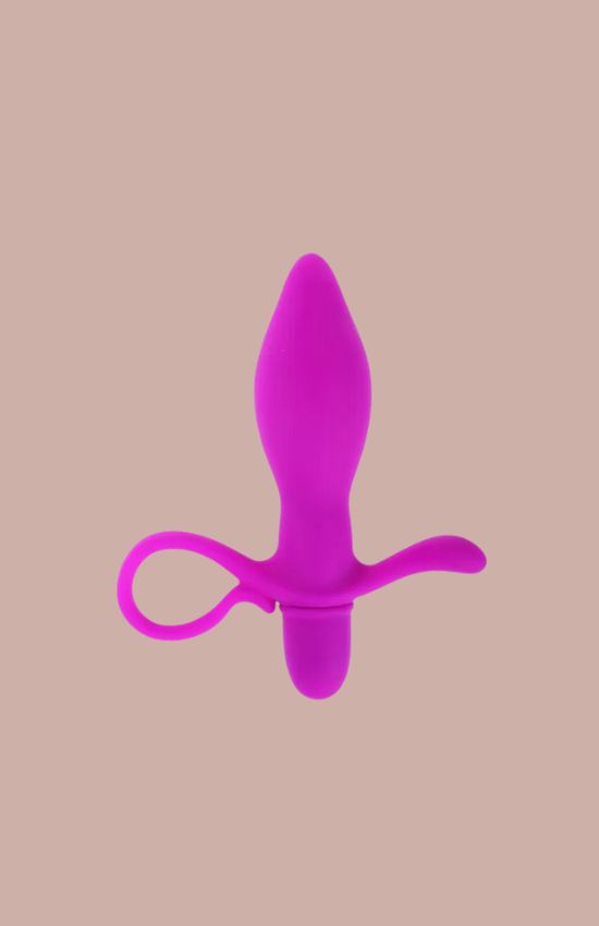 Plug Anal de Silicone com Vibrador Pretty Love Taylor  Floripa Sex