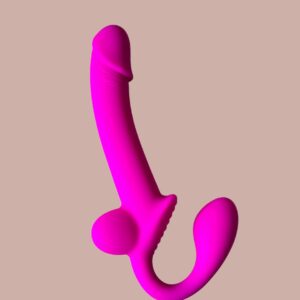 Prótese Realística com Esguicho + Plug Anal em Silicone