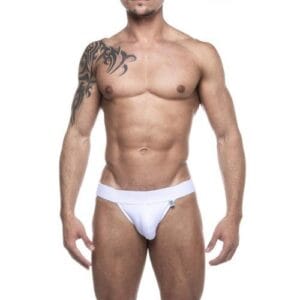 Jockstrap Básica Suplex Branco - Tamanho Único, Confortável e de Alta Qualidade (38 ao 42) | Jock Masculino para Conforto e Estilo