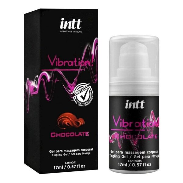 Gel Vibration Chocolate – Vibração, Pulsação e Aquecimento - Image 4