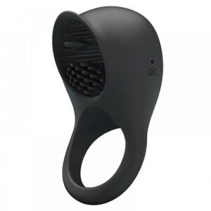 Anel Peniano com Estimulador e 12 Modos de Vibração – Silicone Soft Touch, Potente