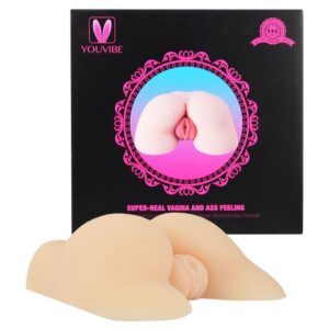 Masturbador Masculino Bumbum com Vagina Penetrável e Túnel Texturizado – Prazer Realista e Massageador