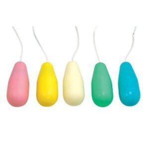 Kit Adão e Eva – Pesos de Pompoarismo Completo com 5 Cones (20g, 32g, 45g, 57g e 70g) para Fortalecimento Pélvico e Vaginal