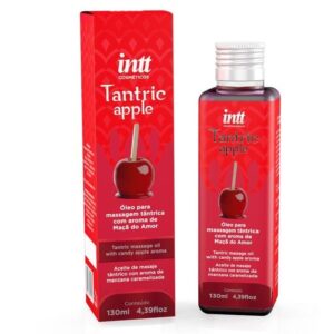 Óleo Tantra Tantric Apple – Fragrância Afrodisíaca de Maçã do Amor para Massagem, Prazer a Dois, Intimidade e Relaxamento