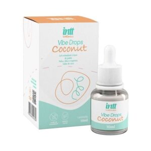 Vibe Drops Coco – Estimulante com Vibração, Pulsação, Aquecimento e Sabor Beijável