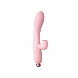 Vibrador de Ponto G e Clitóris com Pulsação Recarregável