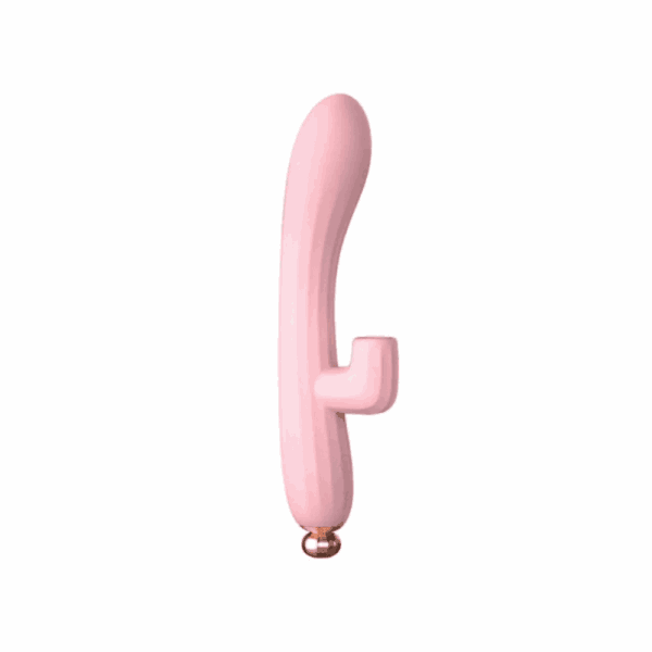 Vibrador de Ponto G e Clitóris com Pulsação Recarregável