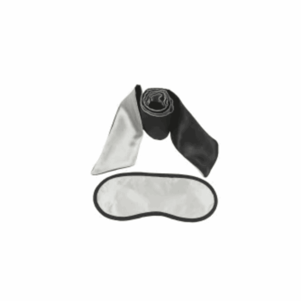 Kit Misterium Prata - Amarra e Venda Hot Moments | Kit Bondage Elegante, Atóxico e Resistente à Água com Pagamento Facilitado