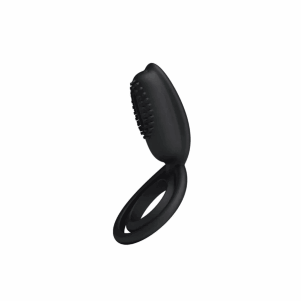 Anel Peniano Vibratório em Silicone com Estimulador Clitoriano Pretty Love Esther - Potência, Conforto e Prazer Prolongado