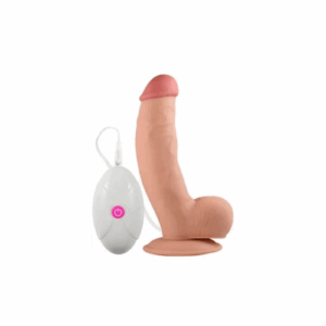 Pênis Realístico Curvado com Ventosa, 10 Vibrações Impulse e Textura Realista – Prazer Intenso e Natural