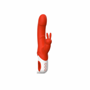 Vibrador Crazy Rabbit Intt Luxury – Estimulação Ponto-G e Clitóris, Silicone Cirúrgico, 2 Motores Potentes, Carregamento Magnético