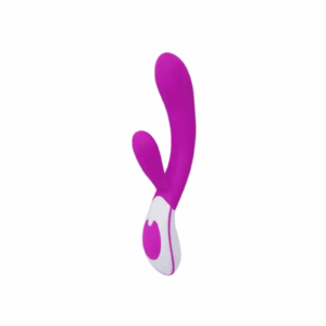 Vibrador Colby Silicone para Ponto G e Clítoris com 12 Vibrações, Estimulador Clitoriano, Recarregável e Resistente à Água