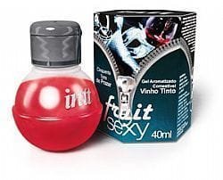 Fruit Sexy Framboesa – Gel Beijável com Efeito Quente para Preliminares