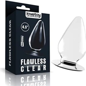 Plug feito em Jelly TPE – Flawless Clear