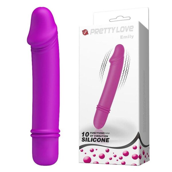 Love Emily - Mini Vibrador com 10 Vibrações e Toque Realista - Image 3