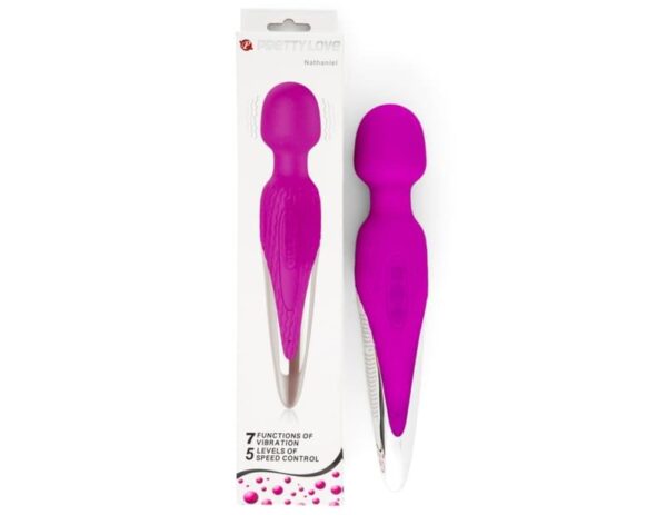Massageador Recarregável com 7 Modos de Vibração, 5 Velocidades, Silicone Atóxico, Resistente à Água e Carregamento USB – Conforto, Luxo e Prazer Garantido - Image 2