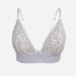 Sutiã Sem Bojo de Renda com Strass – Lingerie Sexy e Confortável | Sensualle Lingerie | Tamanho Único