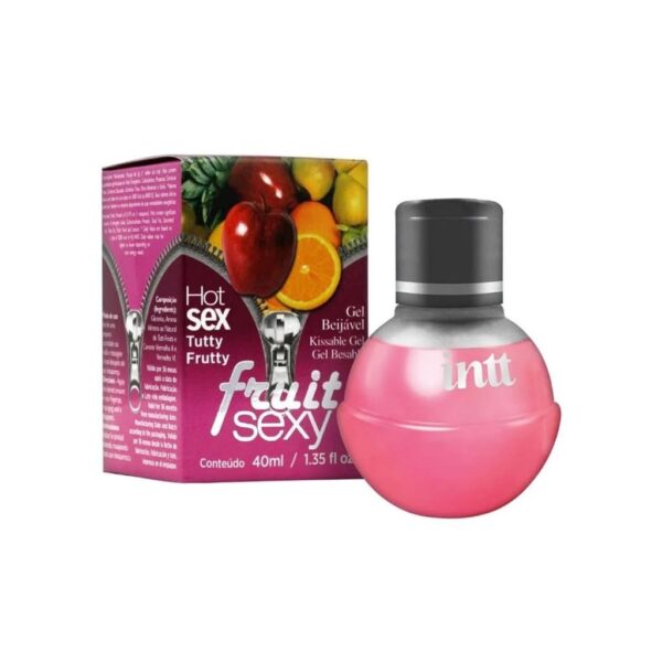 Fruit Sexy Tuti-Frutti – Gel Beijável com Efeito Quente