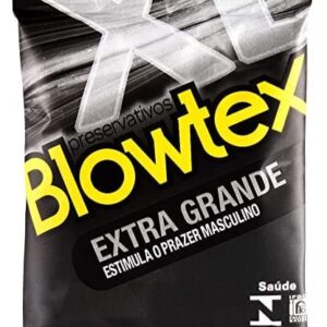 Preservativo Extra Largo 56mm com Lubrificante Externo – Látex Natural – Embalagem com 3 Unidades