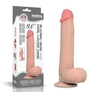 Prótese Realística 23cm com Textura de Veias e Glande