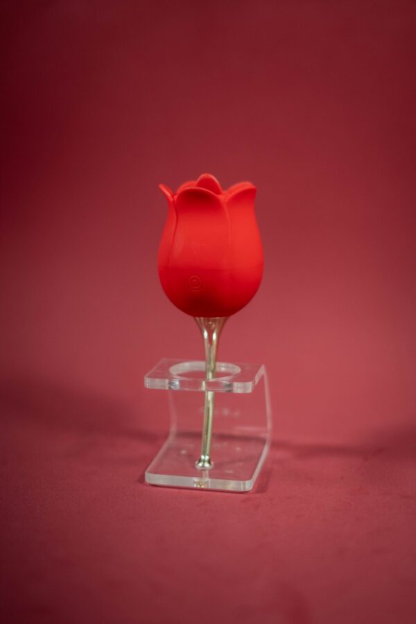 Vibrador Rose com Estimulação de Língua