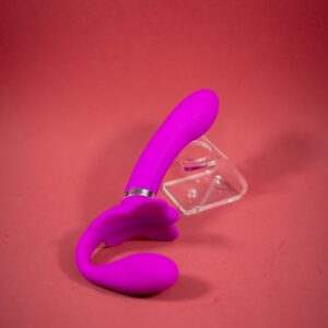 Massageador Dupla Penetração com Vibração Ponto G