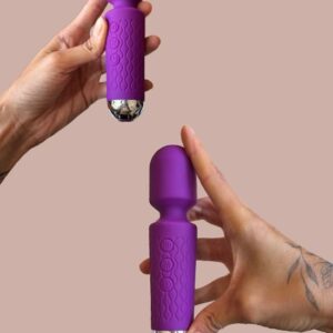 Mini Vibrador Varinha Mágica Recarregável