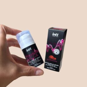 Gel Vibration Chocolate – Vibração, Pulsação e Aquecimento