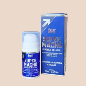Super Macho Gel Excitante Masculino com Ginseng e Catuaba para Mais Potência e Desejo