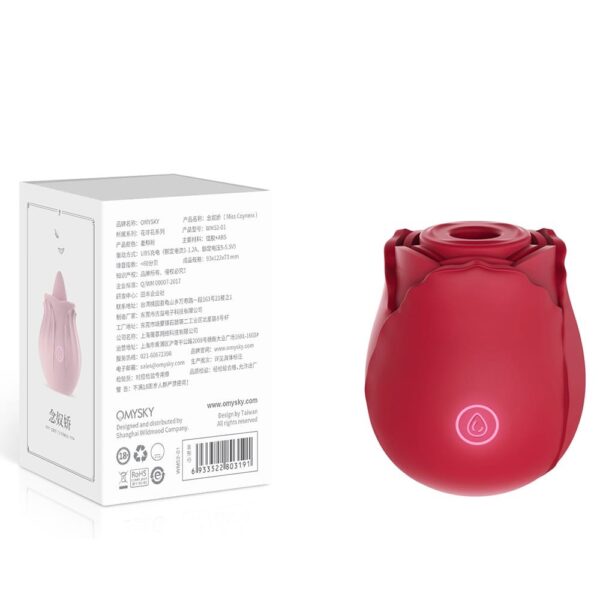 Massageador Rosa Silicone 10 Vibrações - My Secrety - Image 2