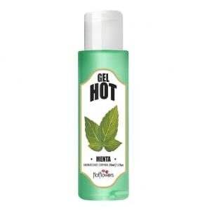 Gel Aromatizante Beijável com Efeito Quente Sabor Menta