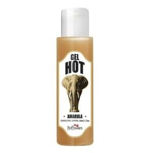 Gel Aromatizante Hot Flowers Amarula Beijável com Ação Térmica para Sexo Oral e Massagem Corporal