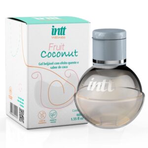 Fruit Coconut Intt – Gel Beijável com Efeito Quente e Sabor de Coco