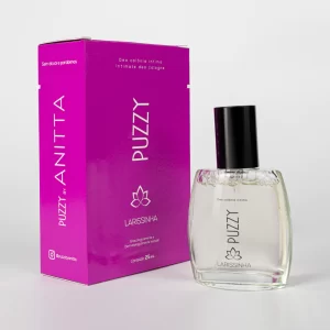 Deo Colônia Larissinha – Puzzy by Anitta: Fragrância Floral, Sensual 25ml