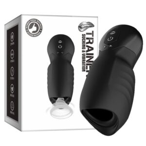 MASTURBADOR TRAINER EM SILICONE COM VIBRAÇÃO