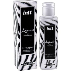 Óleo para Massagem Animals – Hidratante, Antioxidante, com Óleo de Amêndoas e Vitamina E para Relaxar, Hidratar e Ressaltar o Bronzeado