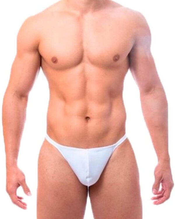 Cueca Fio Dental Branco Sexy e Confortável | Tamanho Único para Hipnotizar e Seduzir