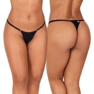 Oferta Tanga Sensual Único – Branco, Preto e Vermelho | Conforto e Elegância | Tanga Atóxica e Ajuste Perfeito