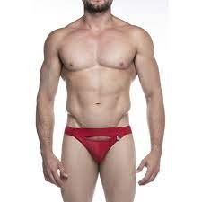 JOCK ABERTURA FRONTAL VERMELHO