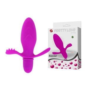Plug Anal em Silicone Pretty Love Fitch – 10 Modos de Vibração, À Prova d’Água e Conforto Ergonômico