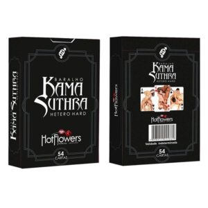Baralho Kama Sutra Hard – Jogo Sensual com Posições do Kama Sutra, Atóxico, Resistente à Água, Ideal para Casais, Apimente Sua Vida Sexual com Diversão e Criatividade