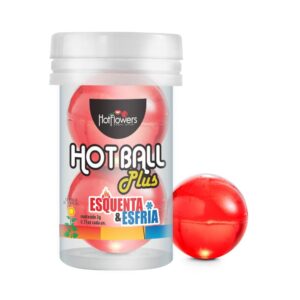 Hot Ball Plus Esquenta e Esfria – Lubrificante Estimulante com Sensações Alternadas de Prazer