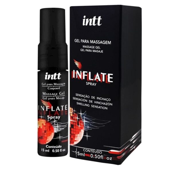 Inflate – Óleo Corporal com Efeito de Aumento Instantâneo para Elevar Sua Autoconfiança